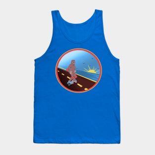 Modern Cryptids: Hoverboard Bigfoot Tank Top